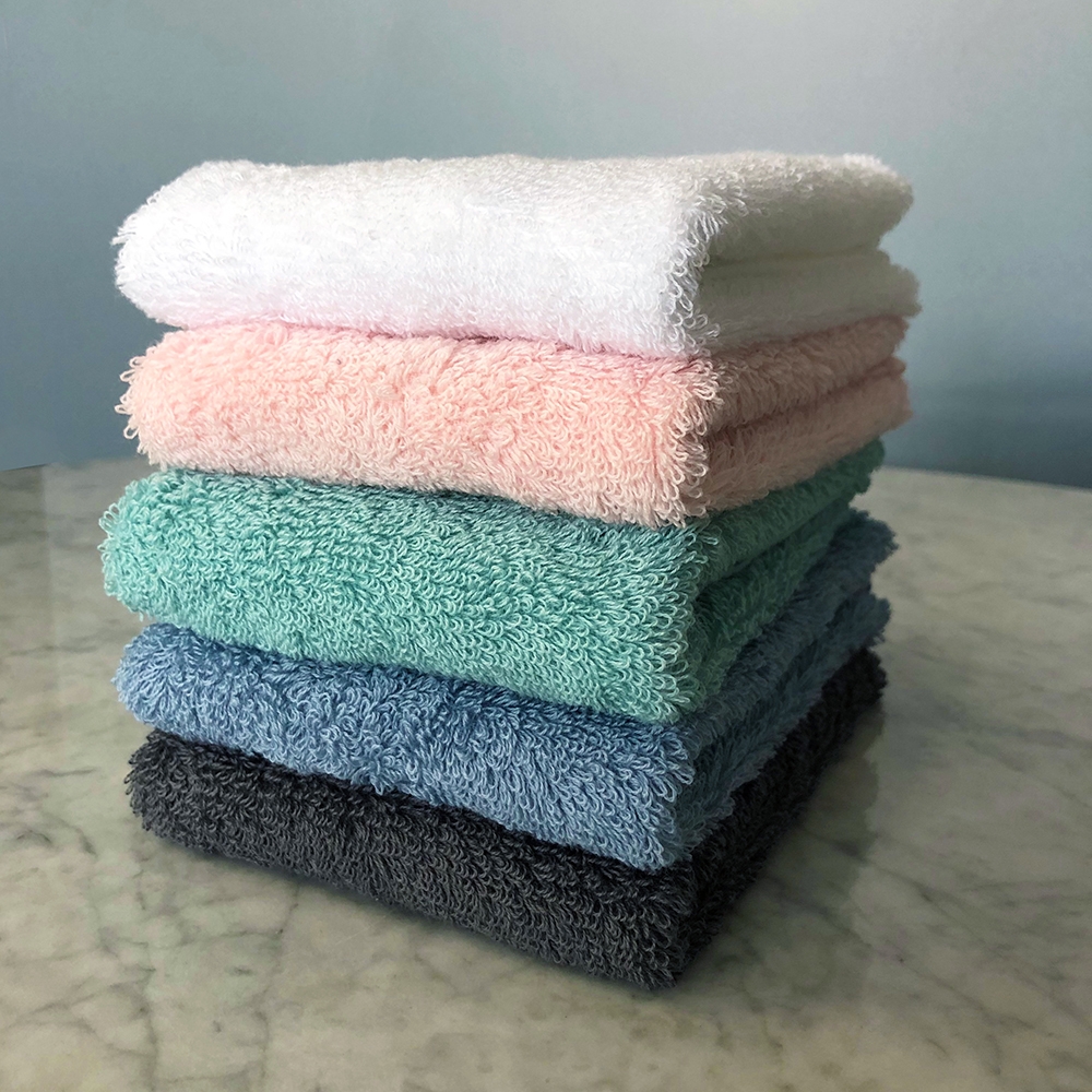 棉柔小方巾-淺藍綠產品圖