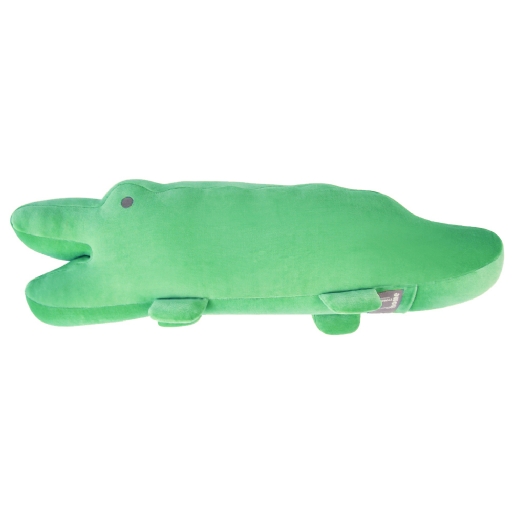 網路限定｜鱷魚造型短抱枕-草綠